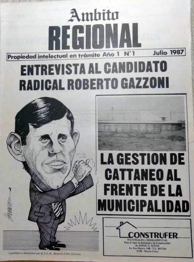 A 34 años del primer ejemplar de Ámbito Regional