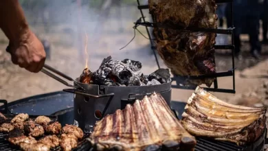 Un asadito bien argentino, el mejor plato en toda Sudamérica