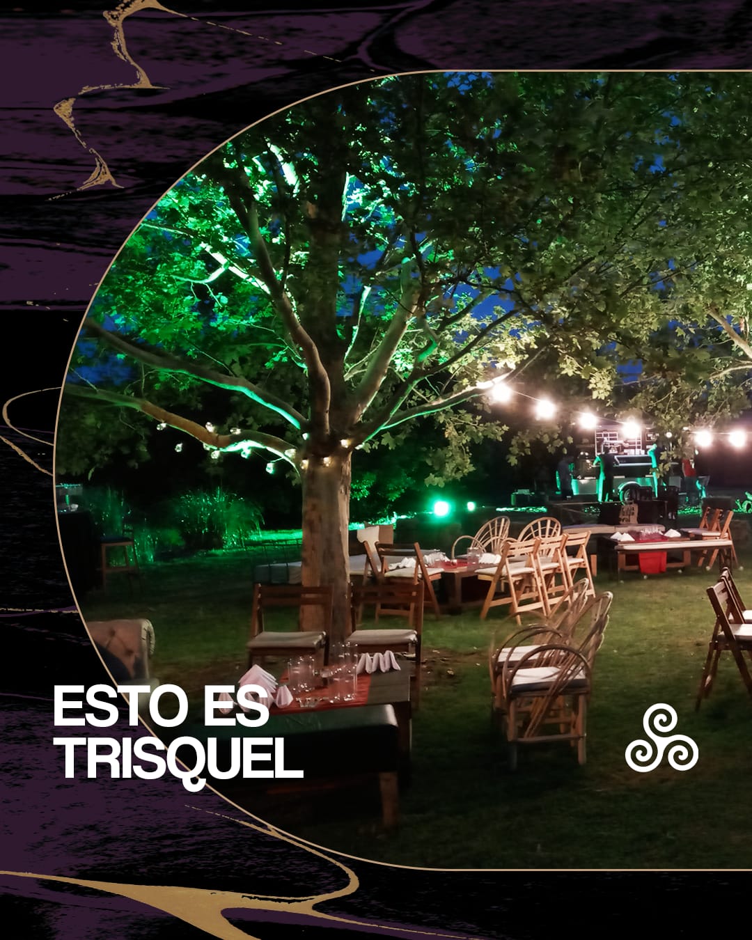 Llega Trisquel, una propuesta profesional para tus eventos soñados.