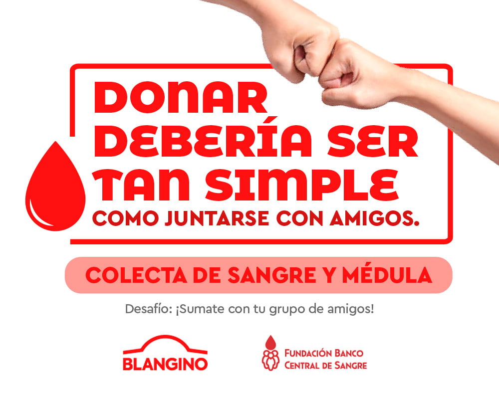 La Colecta de Sangre y Médula con Blangino: una acción que se hizo grande