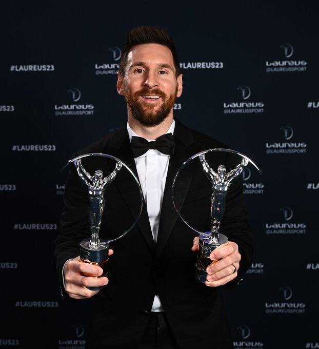 Premios Laureus: Messi fue elegido mejor deportista del año tras superar a Mbappé