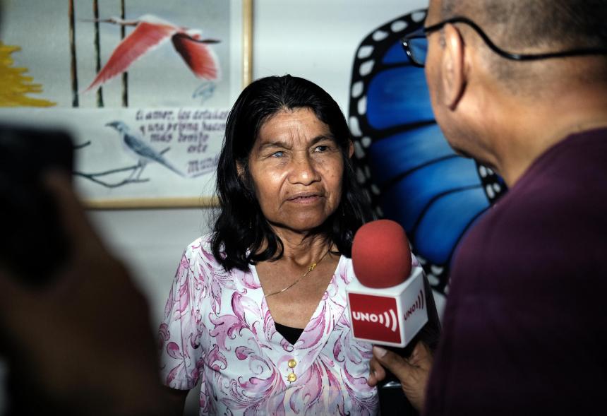 María Fátima cuenta como se salvaron los niños rescatados en la selva María Fátima cuenta como se salvaron los niños rescatados en la selva