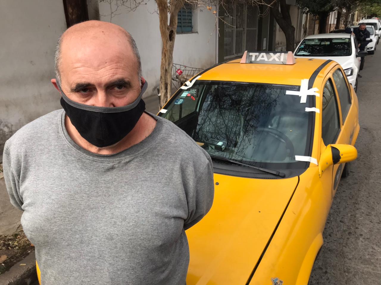 “Robo piraña” a un taxista en Córdoba, un detenido y liberado a las pocas horas