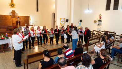 El coro y la primera jornada del Cierre Cultural 2024 en Monte Cristo